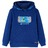 Sweatshirt para Criança com Capuz e Estampa de Consola Azul-escuro 140