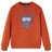 Sweatshirt para Criança Cor Ferrugem-claro 92