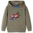 Sweatshirt com Capuz para Criança C/ Estampa de Jipe Cor Caqui 116