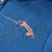 Sweatshirt com Capuz e Fecho Estampa de Skate Azul 104