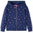Sweatshirt com Capuz para Criança C/ Estampa Pontos Azul-marinho 116