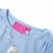 T-shirt Manga Comprida P/ Criança C/ Estampa de Cisne Azul-claro 92