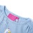 T-shirt Manga Comprida P/ Criança C/ Estampa de Cisne Azul-claro 116