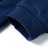 Vestido para Criança com Estampa de Coelhos Azul-marinho 128