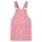 Vestido com Peitilho para Criança Bombazina Rosa-claro 116
