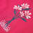 T-shirt Manga Comprida P/ Criança Estampa Flores Rosa-choque 104