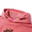 Sweatshirt para Criança C/ Capuz e Design de Cavalo Rosa-velho 140