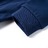 Sweatshirt com Carapuço para Criança Azul-marinho 92