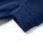 Sweatshirt com Carapuço para Criança Azul-marinho 116