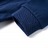 Sweatshirt com Carapuço para Criança Azul-marinho 128