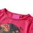 T-shirt Manga Comprida P/ Criança Estampa de Esquilo Rosa-choque 104