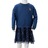 Vestido de Manga Comprida para Criança Azul-marinho 116