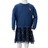 Vestido de Manga Comprida para Criança Azul-marinho 128