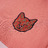 Sweatshirt para Criança Bloco de Cor e Design de Gato Rosa 92