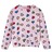 Sweatshirt para Criança Estampa de Corações Rosa 140