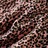 Vestido de Criança com Estampa de Leopardo Rosa-médio 104
