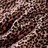 Vestido de Criança com Estampa de Leopardo Rosa-médio 140