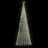 Iluminação P/ árvore de Natal Cone 688 Leds 300 cm Branco Frio