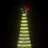 árvore de Natal Luminosa em Cone 1544 Luzes LED 500 cm Colorido