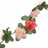Grinaldas de Flores Artificiais 6 pcs 250 cm Rosa