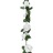 Grinaldas de Flores Artificiais 6 pcs 250 cm Branco