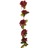 Grinaldas de Flores Artificiais 6 pcs 250 cm Vermelho Tinto