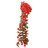 Grinaldas de Flores Artificiais 3 pcs 85 cm Vermelho