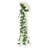 Grinaldas de Flores Artificiais 3 pcs 85 cm Branco