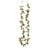 Grinaldas de Flores Artificiais 6 pcs 215 cm Champanhe