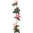 Grinaldas de Flores Artificiais 6 pcs 240 cm Rosa