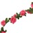 Grinaldas de Flores Artificiais 6 pcs 240 cm Rosa Avermelhado