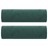 Sofá 2 Lug. C/ Almofadas Decorativas 120 cm Veludo Verde-escuro