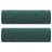 Sofá 3 Lug. C/ Almofadas Decorativas 180 cm Veludo Verde-escuro