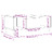 Mesa de Centro 90x50x36,5 cm Derivados Madeira Cinzento Sonoma