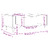 Mesa de Centro 90x50x36,5 cm Derivados Madeira Cinzento Sonoma