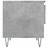 Mesa de Centro 50x46x50cm Derivados de Madeira Cinzento-cimento
