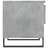 Mesas de Centro 2 pcs 50x46x50 cm Deriv. Madeira Cinza-cimento