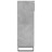 Sapateira 40x36x105 cm Derivados de Madeira Cinzento Cimento
