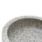 Lavatório de Bancada Redondo Φ41x14 cm Cerâmica Cinzento