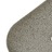 Lavatório de Bancada Retangular 48x37,5x13,5 cm Cerâmica Cinza