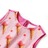 Vestido de Criança C/ Estampa de Gelado Rosa-choque 92
