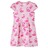 Vestido de Criança com Estampa de Boia Flamingo Rosa-claro 104