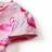 Vestido de Criança com Estampa de Boia Flamingo Rosa-claro 128
