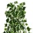 Planta Suspensa Artificial 12 pcs 339 Folhas 90 cm Verde/branco