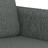 Sofá de 3 Lugares 180 cm Tecido Cinza-escuro