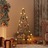 árvore de Natal para Decoração 90 cm Metal Preto