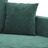 Sofá de 3 Lugares 180 cm Veludo Verde-escuro