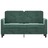 Sofá de 2 Lugares 120 cm Veludo Verde-escuro