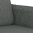 Sofá de 2 Lugares em Tecido 120 cm Cinzento-escuro