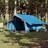 Tenda de Campismo P/ 2 Pessoas 193x122x96 cm Tafetá 185T Azul